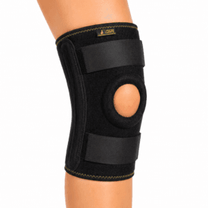 Orteza Genunchi Universala Cu Suport Rotula si Atele Flexibile MorsaCyberg Cod 120.200