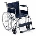 Scaun cu rotile pliabil cu frâne AccentMed AM809J, șezut 46 cm, max. 110 kg