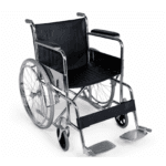 Scaun cu rotile pliabil manual AccentMed AM809, șezut 46 cm, max. 110 kg