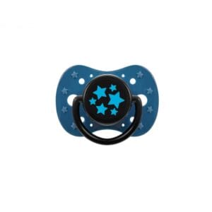 Suzetă simetrică din silicon, Albastru, 12+ luni Akuku A0590