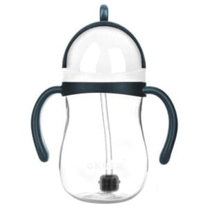 Cană cu Pai din Silicon și Supapă Mobilă 280 ml – Akuku A0166
