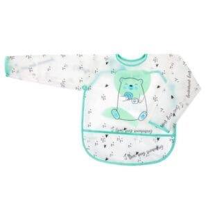 Bavetă cu mâneci lungi Akuku A0518 verde