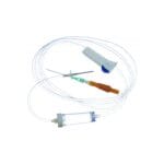 Trusă de perfuzat soluții cu ac metalic și conector Luer Lock, 22G