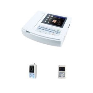 Electrocardiograf CONTEC ECG1200G, Holter ECG 24h CONTEC TLC5000 si Holter Tensiune 24h CONTEC ABPM50, Pachet Cardiologie 2