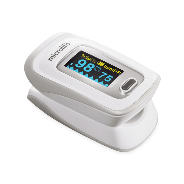 Pulsoximetru de Deget Microlife OXY 210, Măsurare SpO₂ și Puls, Ecran OLED