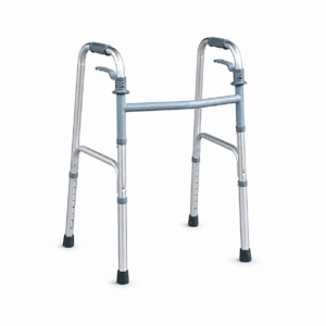 Cadru de mers pliabil AccentMed AM1030, din aluminiu, cu înălțime reglabilă, max. 100 kg